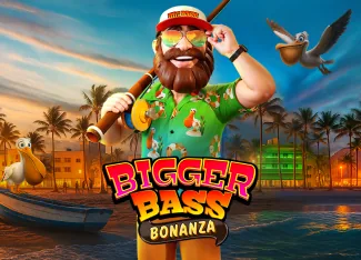 Bigger Bass Bonanza (Биггер Басс Бонанза) — обложка слота Pragmatic Play
